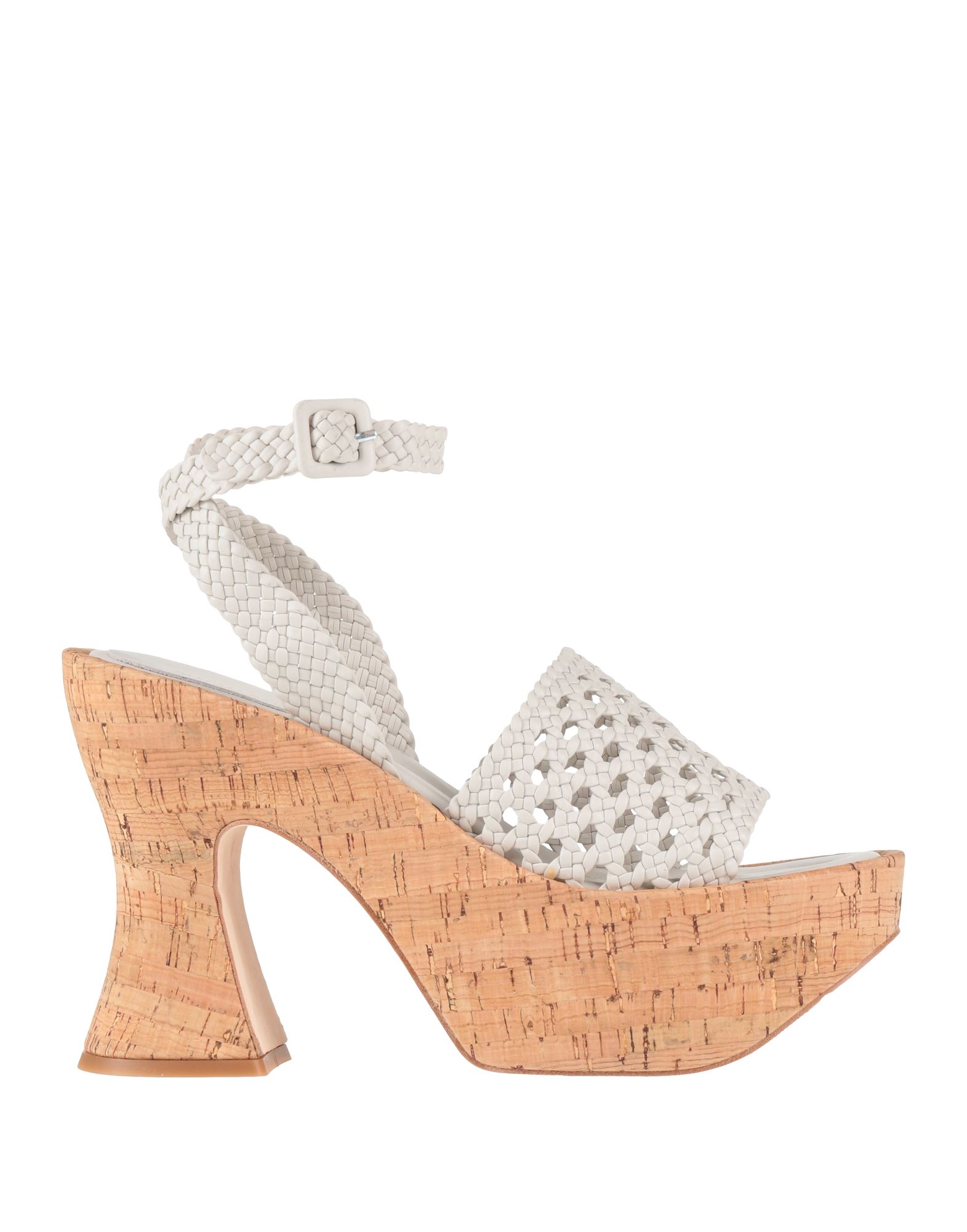 PALOMA BARCELÓ Sandale Damen Off white von PALOMA BARCELÓ