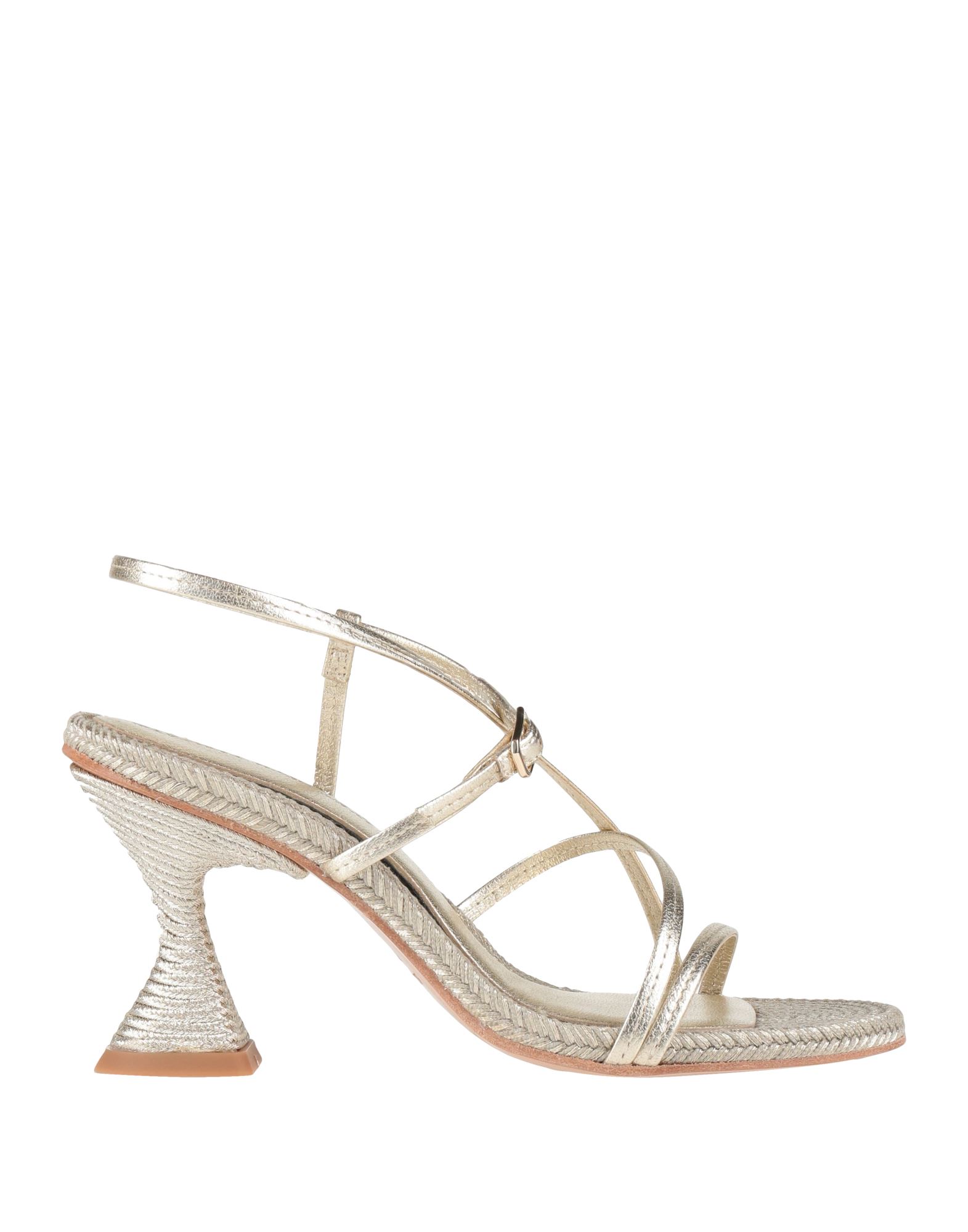 PALOMA BARCELÓ Sandale Damen Platin von PALOMA BARCELÓ