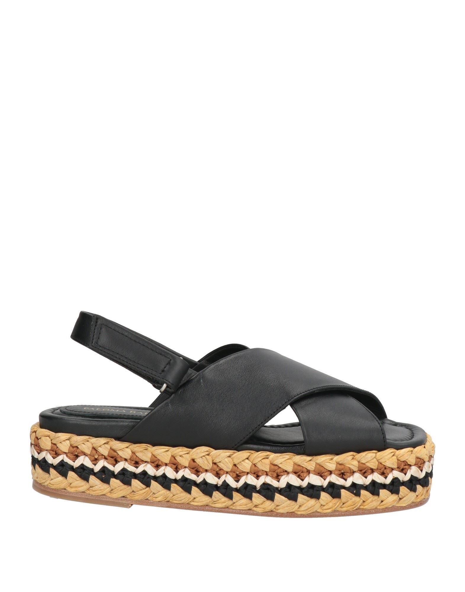 PALOMA BARCELÓ Sandale Damen Schwarz von PALOMA BARCELÓ