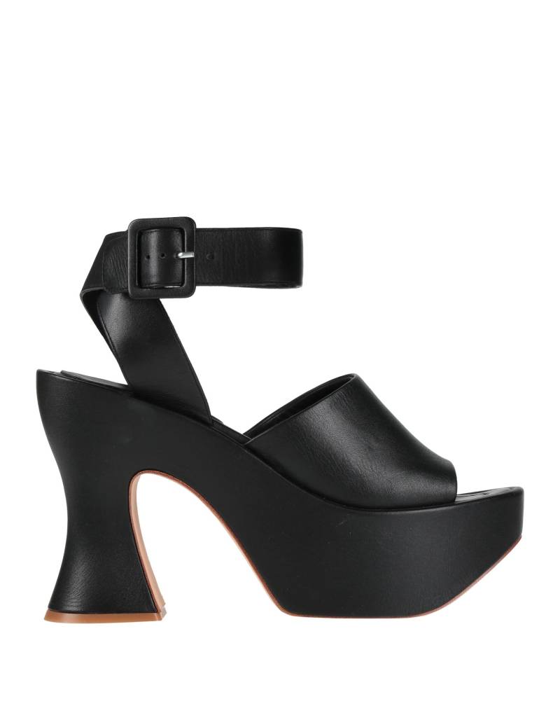 PALOMA BARCELÓ Sandale Damen Schwarz von PALOMA BARCELÓ