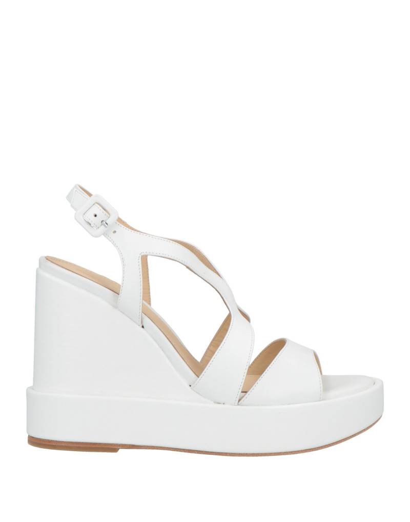 PALOMA BARCELÓ Sandale Damen Weiß von PALOMA BARCELÓ