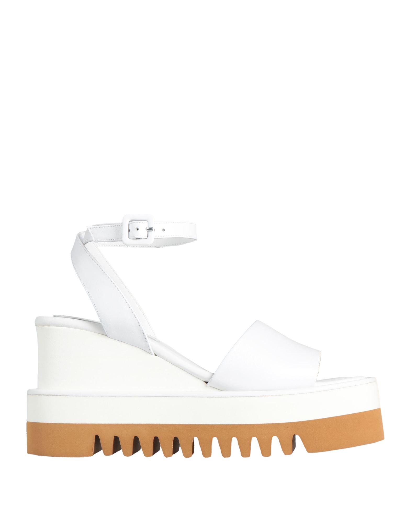 PALOMA BARCELÓ Sandale Damen Weiß von PALOMA BARCELÓ