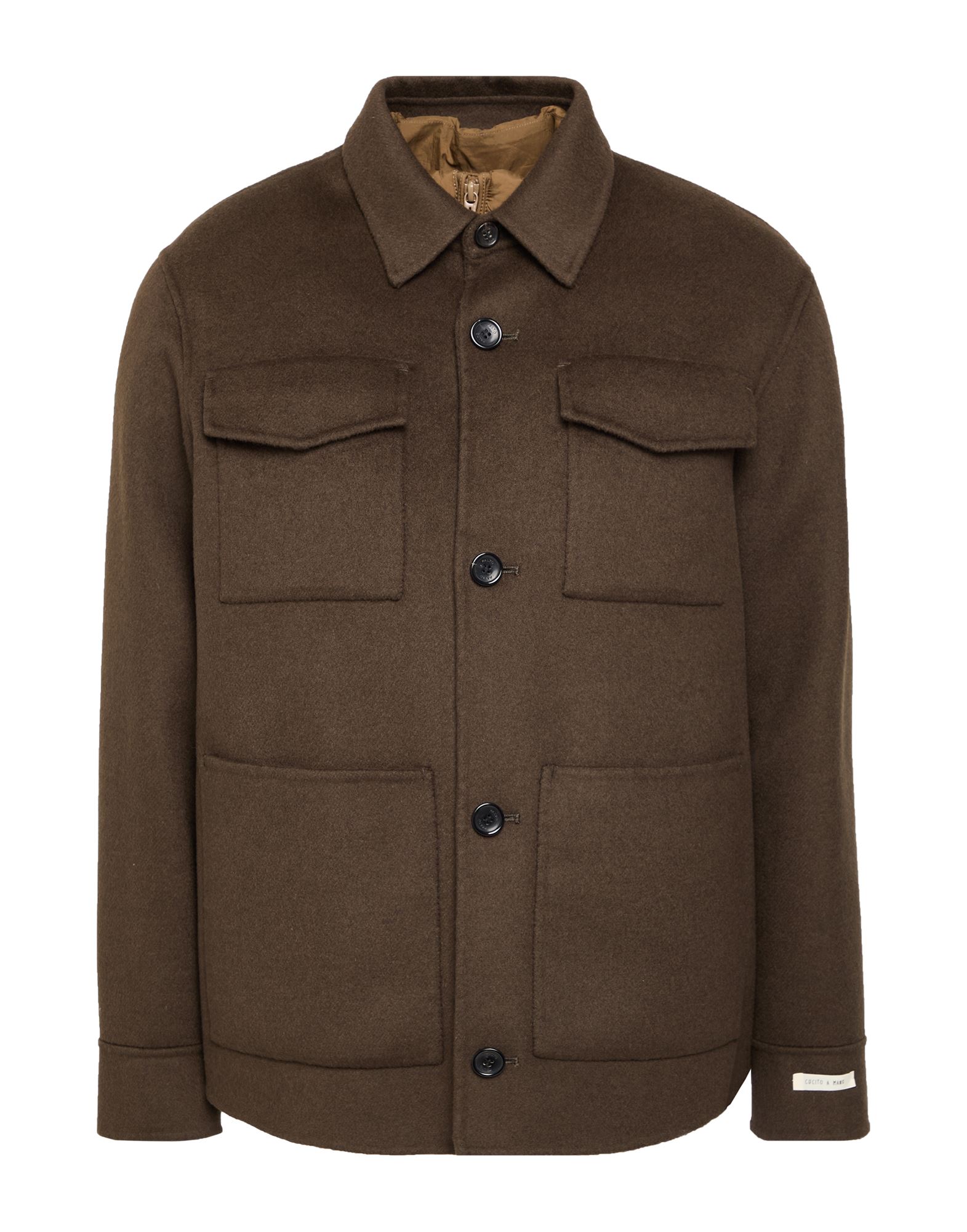 PALTÒ Mantel Herren Militärgrün von PALTÒ