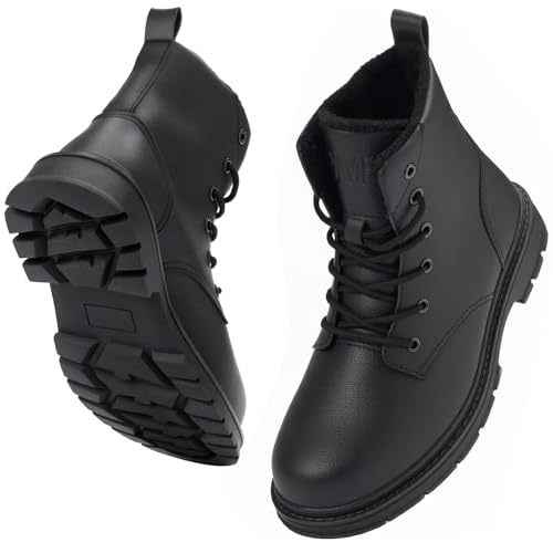 PAMEILA Winterschuhe Damen Wasserdicht Winterstiefel Herren mit Warm Gefüttert Schneeschuhe Rutschfest Wanderschuhe Trekkingschuhe Winter Outdoor Schneestiefel Winterboot Schwarz W 225 PAMEILA Winterschuhe Damen Wasserdicht Winterstiefel Herren mit Warm Gefüttert Schneeschuhe Rutschfest Wanderschuhe Trekkingschuhe Winter Outdoor Schneestiefel Winterboot Schwarz W 225 von PAMEILA
