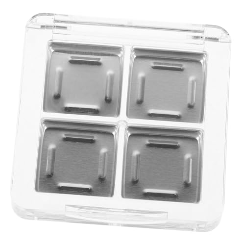 PAMINGONO 4-raster-lidschattenpalette Austauschbare Lippenstift-organizer-box Make-up-kompaktkoffer Leer Für Unterwegs von PAMINGONO