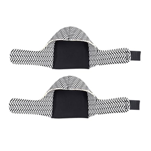 PAMINGONO 1 Paar Fersenabdeckung Mit Kissen Fersenpolster Weste Aus Polarfleece Charm-aufkleber Damenweste Türlicht-rücklichter Beheizbare Weste Für Männer Schrauben T-stoff von PAMINGONO