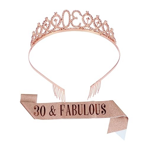 PAMINGONO 1 Satz 2st Krone Zeremonieller Gürtel Kopfschmuck Aus Strass Partyetikettengürtel Kronenhaarkamm Geburtstag Tiara Schärpe Geburtsschärpe Damenanzüge Geburtstagsschärpe Golden Stoff PAMINGONO 1 Satz 2st Krone Zeremonieller Gürtel Kopfschmuck Aus Strass Partyetikettengürtel Kronenhaarkamm Geburtstag Tiara Schärpe Geburtsschärpe Damenanzüge Geburtstagsschärpe Golden Stoff von PAMINGONO