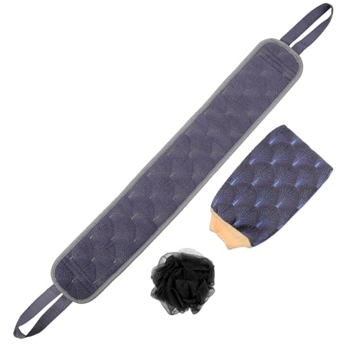 PAMINGONO Exfolierende Rückenpeeling-mitten Doppelseitiges Handtuch Und -set Set Für Sanfte Hautpflege Und Luxuriöses Duscherlebnis von PAMINGONO