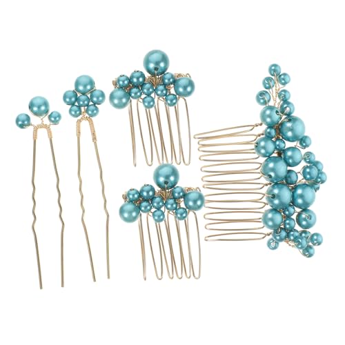 PAMINGONO 1satz Braut-haaraccessoires Haarkämme Und Haarnadeln Mit Grünen Perlen Und Goldenen Eleganter Haarschmuck Für Hochzeiten Und Besondere Anlässe PAMINGONO 1satz Braut-haaraccessoires Haarkämme Und Haarnadeln Mit Grünen Perlen Und Goldenen Eleganter Haarschmuck Für Hochzeiten Und Besondere Anlässe von PAMINGONO