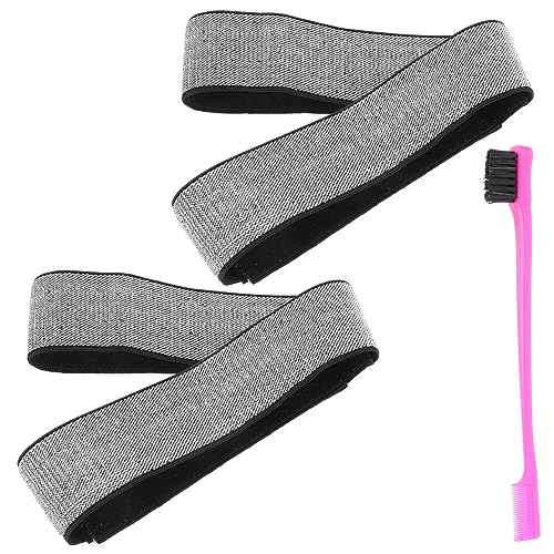 PAMINGONO Elastische Perückenbänder Rutschfest Verstellbare Perückenfixierbänder Dicke Perückenbänder Festes Stirnband Für Haarperückennetz Geschmeidiges Befestigungsbands von PAMINGONO