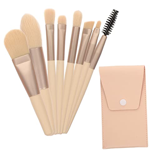 PAMINGONO Make Up 8 Stück Kleiner Kosmetik für Foundation Lidschatten Concealer Reise Make Up mit Aufbewahrungstasche von PAMINGONO