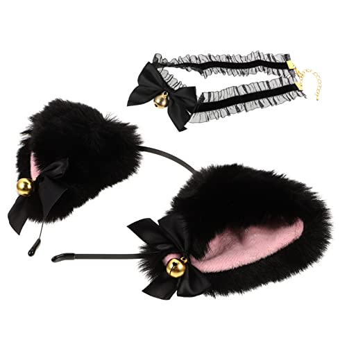 PAMINGONO Elegante Katzenohr-modellier-stirnbänder Katzenohren-stirnband-set Katzenohr-haarband Für Cosplay von PAMINGONO