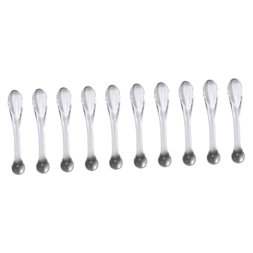 PAMINGONO 10 Stück Gesichtscreme-spatel Mini-hautpflegelöffel Für Schönheitsprodukte Tragbarer Make-up-löffel Alicator Für Unterwegs von PAMINGONO