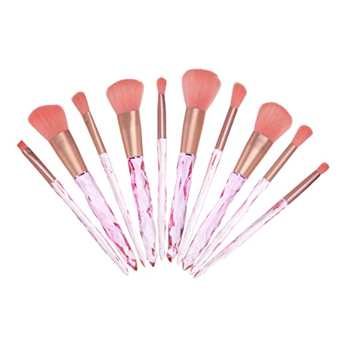 PAMINGONO 10 Stück Make-up Pinsel Gesichts-make-up Favorisieren Abdeckung Make-up-palette Kosmetik Lidschatten Funkeln Abs Wimperntusche Bündeln Lippenstift Palette Deckel Tüpfeln Plastik von PAMINGONO