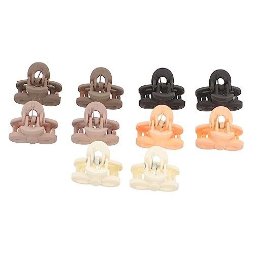 PAMINGONO 10stücke Kleine Haarspangen Mit Zähnen Haarklammern Aus Kunststoff Und Harz Dekorative Haarspangen Für Damen Bezaubernd Und Modisch Geeignet Für Verschiedene Frisuren von PAMINGONO