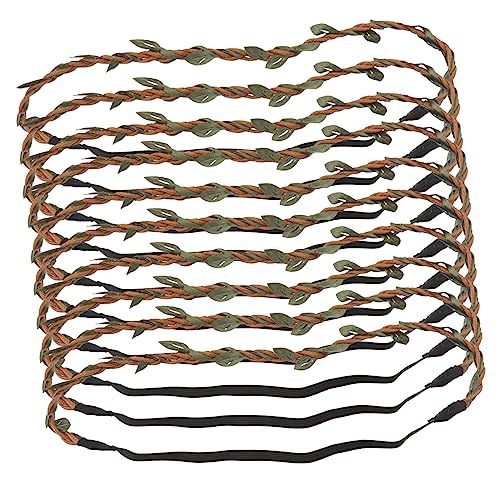 PAMINGONO 10stücke Kranz Haarschmuck Schlichter Kopfschmuck Natürliches Stirnband Stirnband Schickes Haarband Basteln Sie Ihren Eigenen Kopfschmuck Mit Allen Anderen Ornamenten Die Ihnen Gef von PAMINGONO