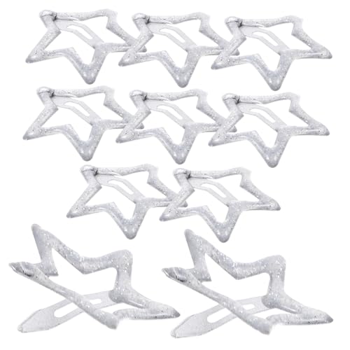 PAMINGONO 10stücke Stern-haarspangen Kleine Metall-haarspangen Süße Haar-accessoires Für Junge Mädchen Und Frauen Robust Und Langlebig Für Geburtstage Und Besondere Anlässe von PAMINGONO