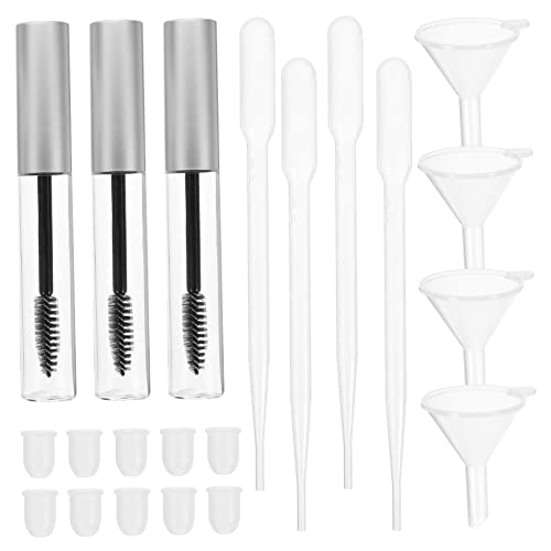 PAMINGONO 32stücke Teiliges Aus Leeren Mascara-tuben Mit Kapazität Inkl Trichter Und Pipetten Für -anwendungen Für Augen-make-up Und Wimpernpflege Zufälligen Farben von PAMINGONO