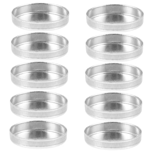 PAMINGONO 10stücke Teiliges Leerer Aluminium-Eyeshadow-Pans Für DIY-Make-up Tragbare Und Langlebige Kosmetikbehälter Zur Aufbewahrung Und Organisation Von Lidschatten von PAMINGONO