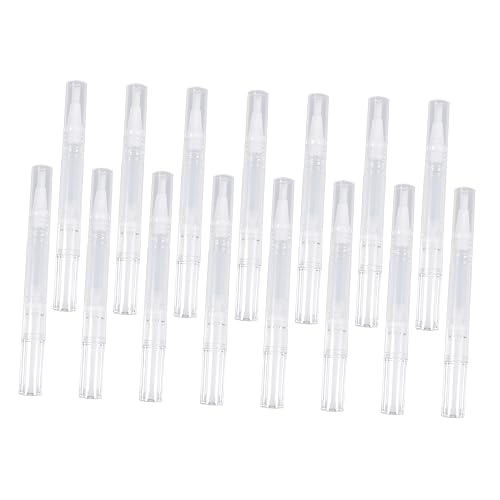 PAMINGONO 15stücke Transparente Leere Nagelöl-stifte Für Kosmetik Für Lip Gloss Parfüm Und Ätherische Öle Wiederverwendbare Applikatoren Für Reisen Und Persönlichen Gebrauch von PAMINGONO