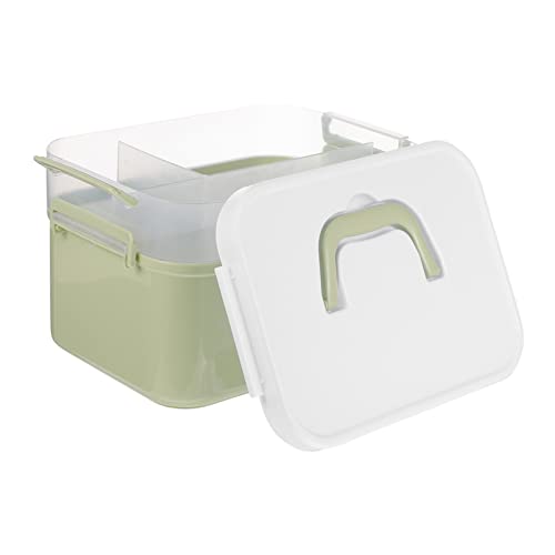 PAMINGONO 1stück Maniküre Aufbewahrungsbox Tragbarer Nagellack Organizer Mit Zwei Schichten Großer Für Nail Art Zubehör Strapazierfähiges Material Für Und Hobby-nail Artists von PAMINGONO