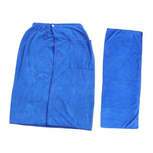 PAMINGONO Mikrofaser Herren Badetuch Baderock Home Bademantel Schnell Absorbierend Sanft Für Bad Und Wohnzimmer von PAMINGONO