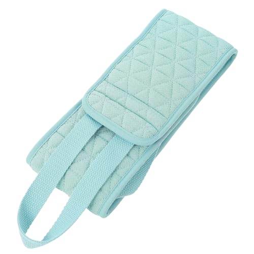 PAMINGONO 1Stk Doppelseitige Rückenmassage exfoliating towel badzubehör Peelingtuch bad handtücher Peeling-Luffa-Rückenwäscher bequemes Handtuch Haushaltshandtuch Duschtuch Schwamm Green von PAMINGONO