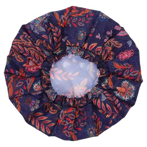 PAMINGONO Duschhaube Für Männer Aus Oxford Stoff Wiederverwendbare Badekappe Stylischer Duschhut Für Langes Haar Elastisch Pflegeleicht Vielseitig Einsetzbar Für Hause Und Beim Reisen von PAMINGONO