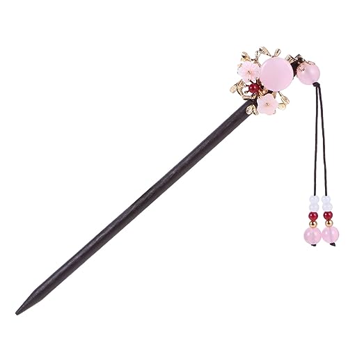 PAMINGONO 1stück Holz Haarstab Mit Retro Stil Und Quasten Eleganter Haarschmuck Für Bräute Und Besondere Anlässe Für Hochzeiten Festivals Und Feierlichkeiten von PAMINGONO