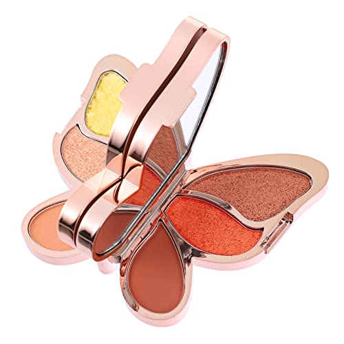 PAMINGONO 1Stk Lidschatten-Palette slico beginner eye shadow pallet tauchmaske beauty Eye shadow makeup puder Wangenröte erröten kosmetische Versorgung multifunktionale Mädchenkosmetik Abs von PAMINGONO