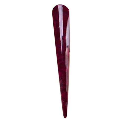 PAMINGONO Vintage Haarnadel Haar Clip Acetat Entenschnabel Clip Für Damen Haarspangen Zubehör Rutschfest Rot Für Tägliches Styling Und Besondere Anlässe von PAMINGONO