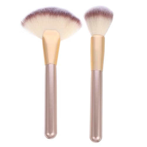 PAMINGONO 1satz Pinsel Für Makeup Blush Puder Highlighter Teiliges Mit Großem Fächerpinsel Und Puderpinsel Sanft Zu Haut Langlebig Und Vielseitig Einsetzbar von PAMINGONO