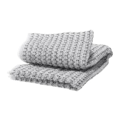 PAMINGONO 1stk Badetuch Zurückziehen Körperwäscher Rückenpeeling-handtuch Badeschrubberstreifen Rückenschrubber Für Die Dusche Badwäscher Graue Waschlappen Badewaschgurt Stoff Light Grey von PAMINGONO