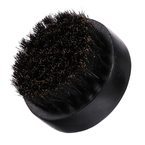 PAMINGONO 1stück Bartbürste Mit Holzgriff Aus Wildschweinborsten Tragbares Bartpflege-werkzeug Für Männer Für Tägliches Styling Und Pflege Schwarz von PAMINGONO