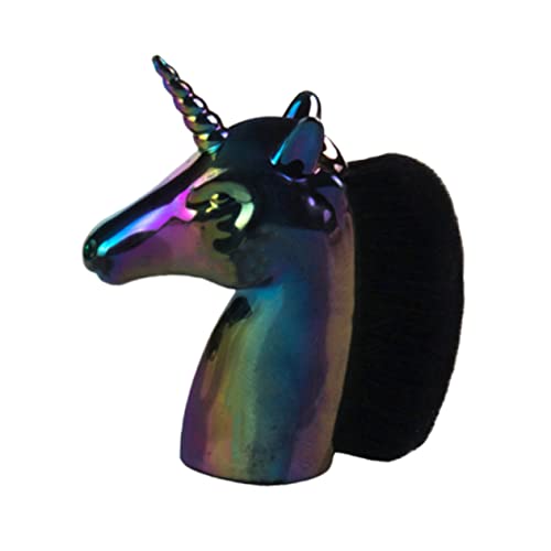 PAMINGONO Einhorn Make up Pinsel Kunststoffgriff Puder Rougepinsel Für Frauen Professioneller Kosmetikpinsel Innovatives Design Für Täglichen Und Professionellen Gebrauch von PAMINGONO
