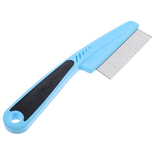 PAMINGONO Schuppenkamm Aus Edelstahl Feinzahnkamm Zur Schuppenentfernung Metallkamm Für Haare Und Kopfhautpflege Tragbar Für Damen Und Herren von PAMINGONO