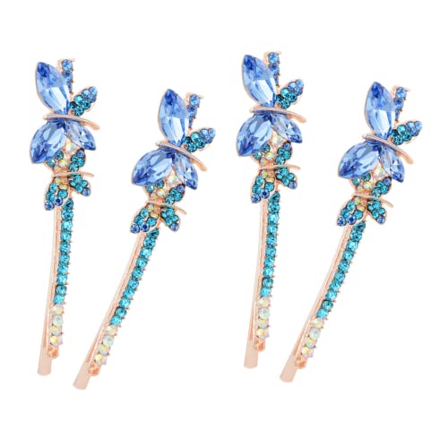 PAMINGONO 2paare Strass Haarspangen Schmetterlinge Frauen Haarschmuck Haarclips Schmuck Für Damen Mit Strass von PAMINGONO