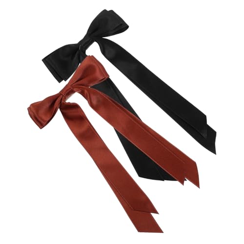 PAMINGONO Billed Haarschleifen-clips Für Damen 2 Stück Schleifen-haarspangen Haar-accessoires Für Besondere Anlässe Für Mädchen von PAMINGONO