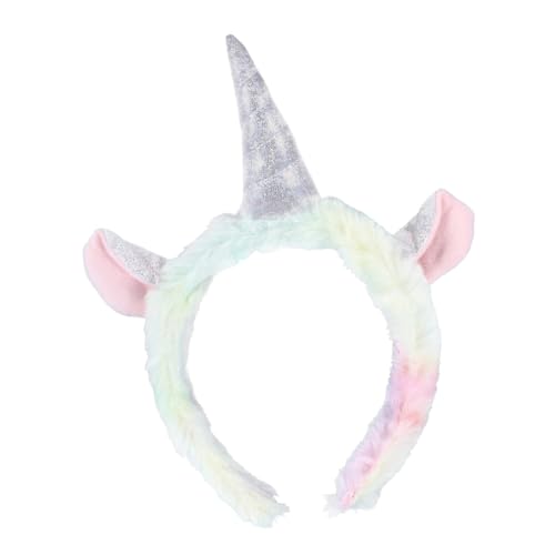 PAMINGONO 2stücke Lustiges Einhorn Haarband Farbverlauf Eiscreme Stil Dekorative Kopfband Für Erwachsene Für Kostümpartys Und Fotomomente von PAMINGONO