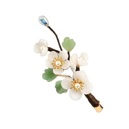 PAMINGONO 2 Stück Einzigartige Haarspange Im Chinesischen Stil Mit Blumenmuster Kopfbedeckung Für Hochzeiten Mädchen Kopfschmuck Für Verlobungsfeiern von PAMINGONO