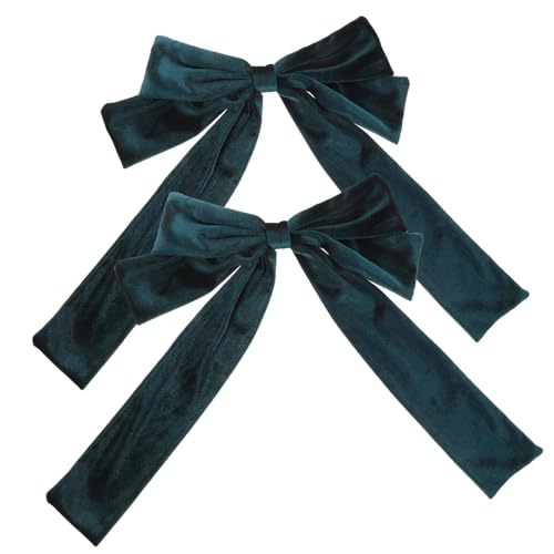 PAMINGONO 2stücke Große Schleifen-haarspangen Aus Farbenfrohe Frühlings-haarclips Für Mädchen Rutschfeste Und Bequeme Haarschmuck-accessoires Für Jede Gelegenheit von PAMINGONO