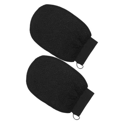 PAMINGONO 2 Stück Peeling handschuh Rayon Wiederverwendbar Sanftes Körperpeeling Effektive Hautreinigung Leichte und Komfortable Duschhandschuhe für Damen und Herren Gründliche Entfernung von PAMINGONO