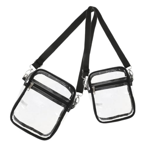 PAMINGONO Stadiontasche Für Damen Umhängetasche Pvc Konzerttasche Mit Reißverschluss Reise-kulturtasche Umhängetasche Vielseitig Einsetzbar von PAMINGONO