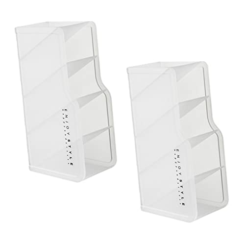 PAMINGONO 2 Stücke Make Up Halter Schreibtisch Organizer Multigrid Lipgloss Halter mit Stabiler Struktur für Kosmetikaufbewahrung und Präsentation PAMINGONO 2 Stücke Make Up Halter Schreibtisch Organizer Multigrid Lipgloss Halter mit Stabiler Struktur für Kosmetikaufbewahrung und Präsentation von PAMINGONO