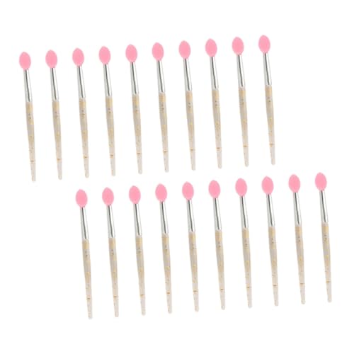 PAMINGONO 20stücke Mini Silikon Lippenpinsel Transparente Lippenmasken Und Lippenstift Applikatoren Für Präzises Make-up Für Damen Und Anfänger von PAMINGONO