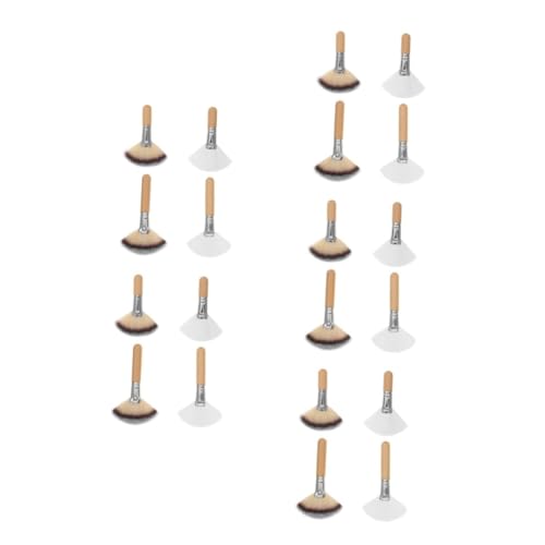 PAMINGONO 20stücke Teiliges Von Make-up Pinseln Fan-pinsel Für Konturierung Highlighting Und Puder Hochwertige Weiche Borsten Für Perfektes Finish Für Frauen Und Mädchen von PAMINGONO