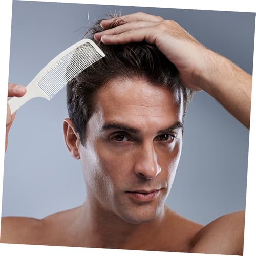 PAMINGONO Professioneller Friseurkamm 2 Stück Gebogen Antistatisch für Herren Friseurbedarf Ergonomisches Design von PAMINGONO