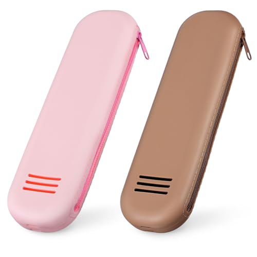 PAMINGONO 2er Set Makeup Pinsel Taschen Tragbare Kosmetik Organizer Für Pinsel Makeup Pinsel Halter Und Pink Ideal Für Reisen Und Zuhause PAMINGONO 2er Set Makeup Pinsel Taschen Tragbare Kosmetik Organizer Für Pinsel Makeup Pinsel Halter Und Pink Ideal Für Reisen Und Zuhause von PAMINGONO