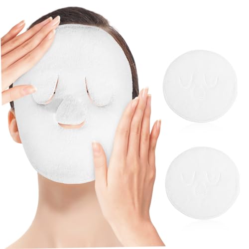 PAMINGONO 2stücke Hot Compress Handtücher Aus Fleece Für Gesichtspflege Weiche Und Dicke Gesichtsmaske Für Heiße Und Kalte Anwendung Für Zuhause Salon von PAMINGONO
