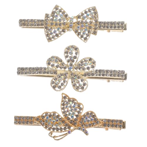 PAMINGONO 3 Stück Haarspangen Mit Strasssteinen, Kleine Haarspangen, Haarnadel Für Mädchen Und Frauen, Haarspangen, Haarspange Für Mädchen, Clips Für Haare, Frauen, Haar Accessoires, PAMINGONO 3 Stück Haarspangen Mit Strasssteinen, Kleine Haarspangen, Haarnadel Für Mädchen Und Frauen, Haarspangen, Haarspange Für Mädchen, Clips Für Haare, Frauen, Haar Accessoires, von PAMINGONO